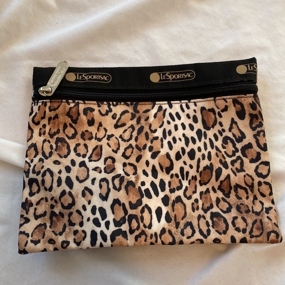 LeSportsac Ombré Cheetah Deluxe Shoulder Satchel - Picture 12 of 13